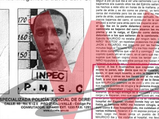 Sigue La W revela la segunda parte de la declaración que entregó Luis Jhon Castro Ramírez hace 13 años a la Fiscalía.. Foto: