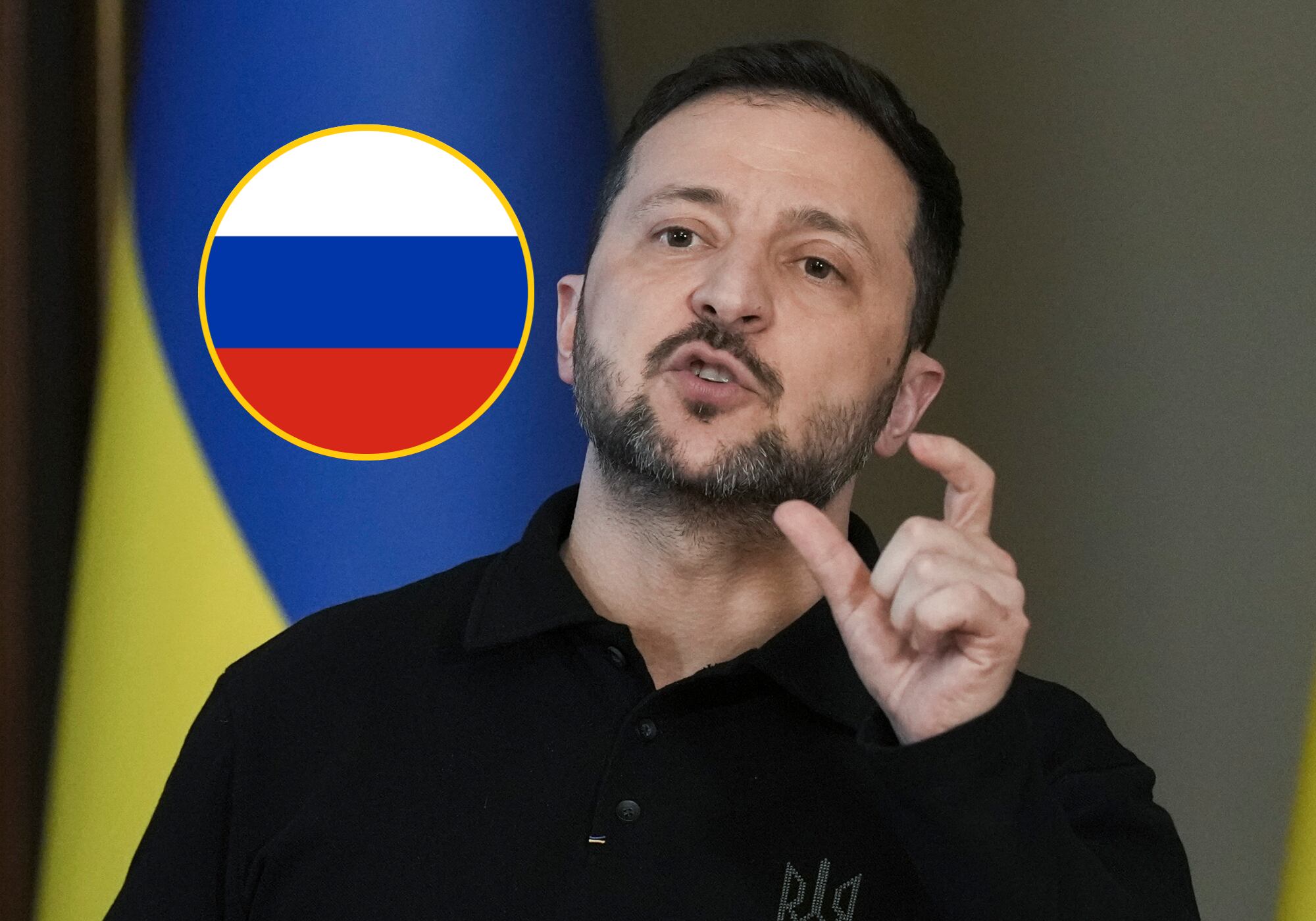 Zelenski pidió que intensifique las negociaciones y Rusia calificó de “positiva” sus palabras. Foto: EFE.