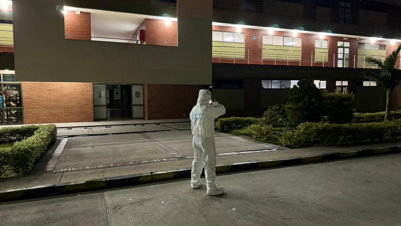 Asesinato militar en el Cantón Norte de Bogotá. Foto: Suministrada