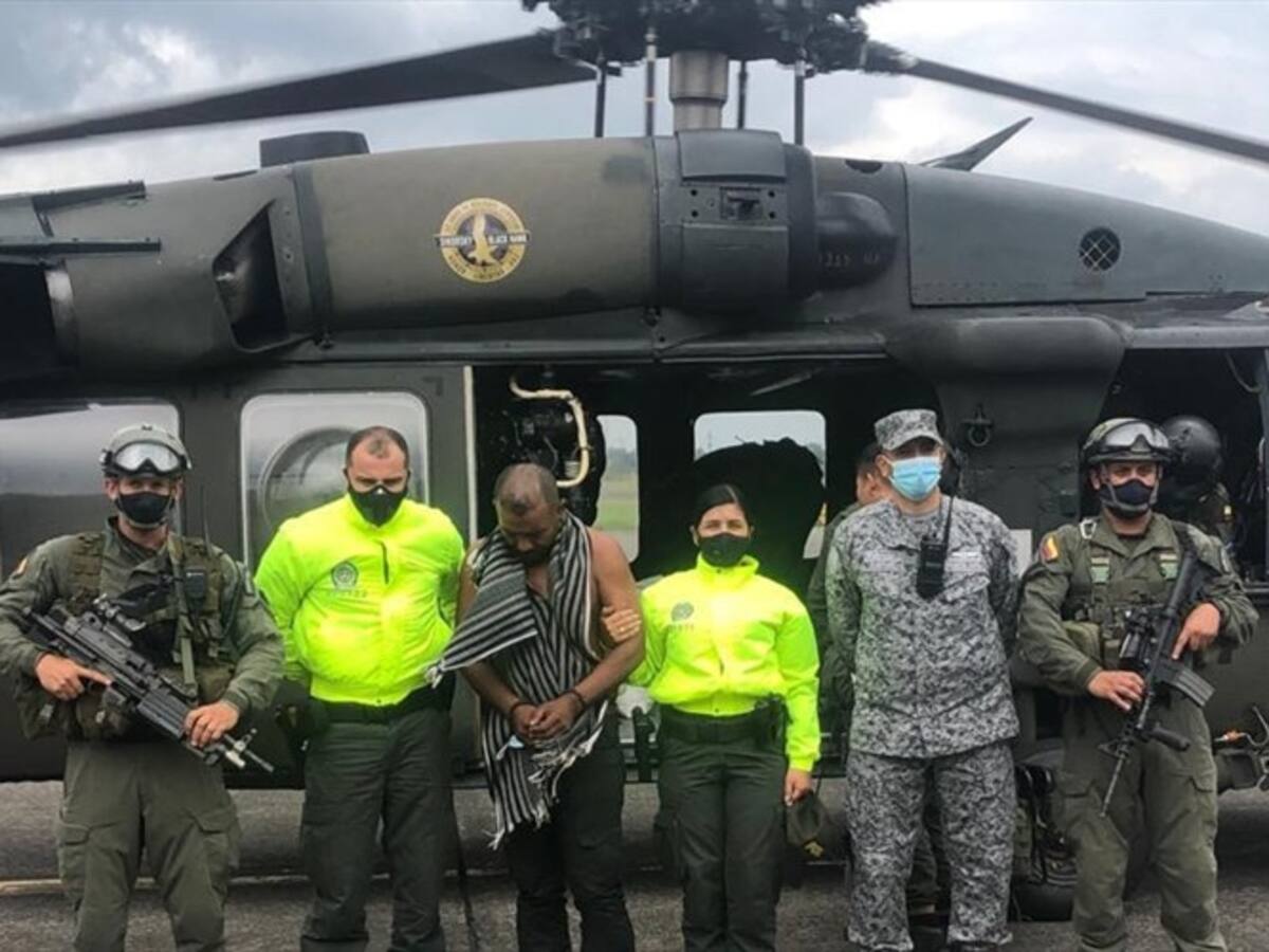 Capturado alias “Porrón” máximo cabecilla del clan del golfo en el oriente del país
