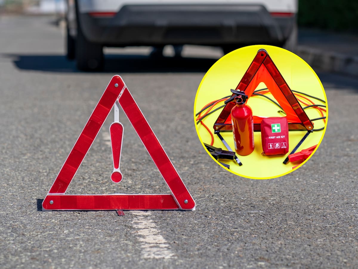 Evite multas en viajes de fin de año: esto debe estar en su kit de carretera y de primeros auxilios