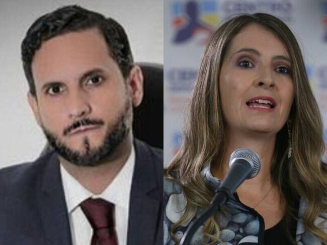 Miguel Ángel del Río y Paloma Valencia. Fotos: suministradas,