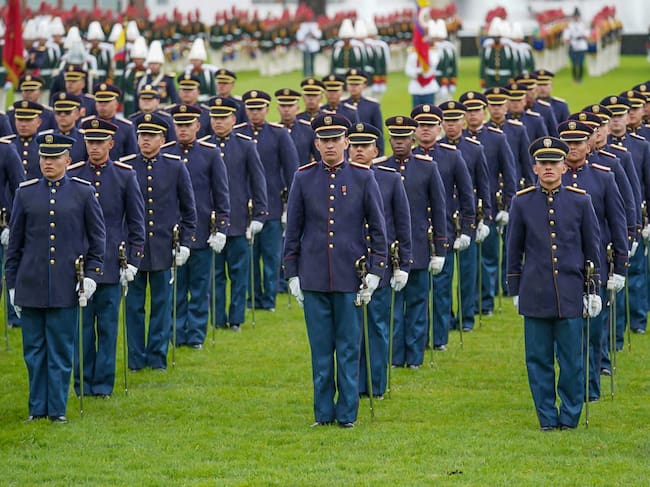 Ceremonia de ascenso de 302 alféreces al grado de subteniente. Foto: Suministrada