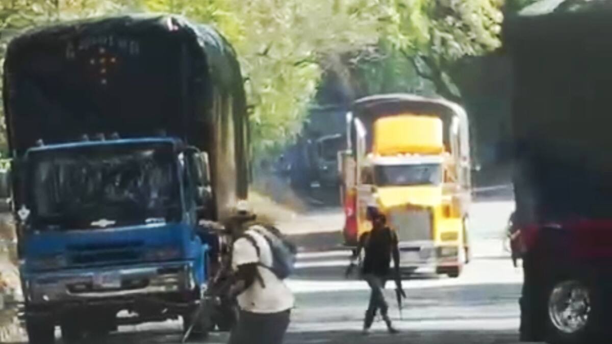 Frente Carlos Patiño, responsable de retén ilegal en la vía Panamericana