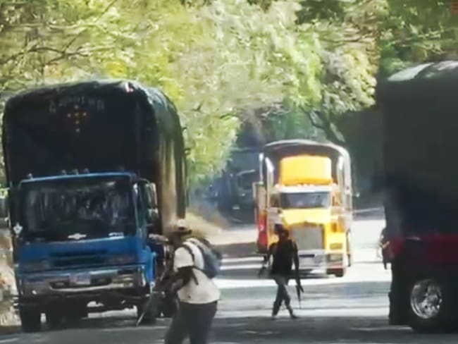 Frente Carlos Patiño, responsable de retén ilegal en la vía Panamericana