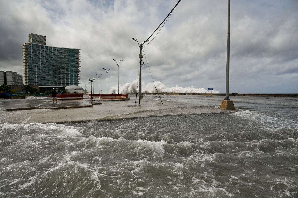 Inundaciones en Cuba. I Foto: YAMIL LAGE/AFP via Getty Images.