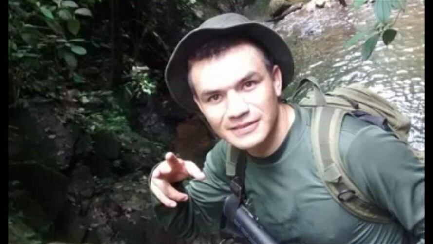 Ángel de Jesús Zúñiga Valencia de 28 años, nació en Totoró y lleva 10 años en la Policía . Foto: La W