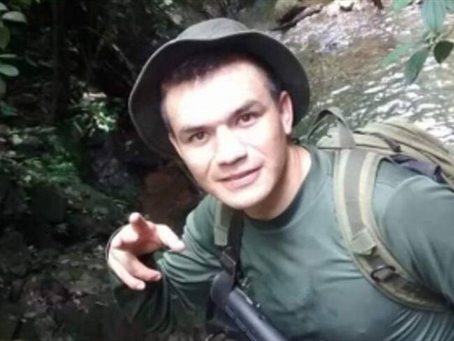 Ángel de Jesús Zúñiga Valencia de 28 años, nació en Totoró y lleva 10 años en la Policía . Foto: La W