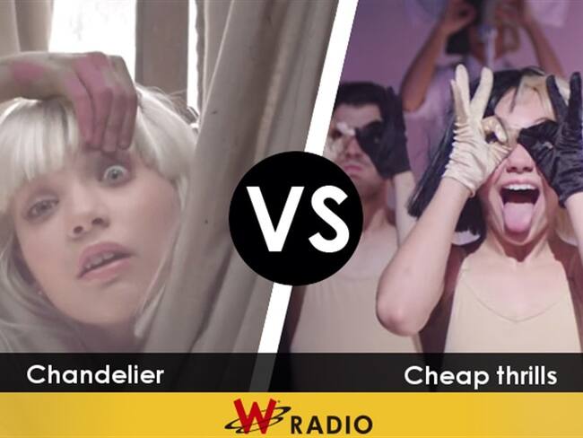¿&quot;Chandelier&quot; o &quot;Cheap thrills&quot; de Sia?. Foto: En YouTube, SiaVEVO