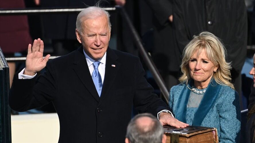 Presidente de Estados Unidos Joe Biden y la primera dama Jill Biden. Foto: Getty Images