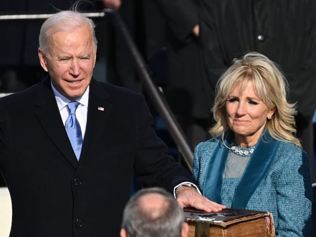 Presidente de Estados Unidos Joe Biden y la primera dama Jill Biden. Foto: Getty Images