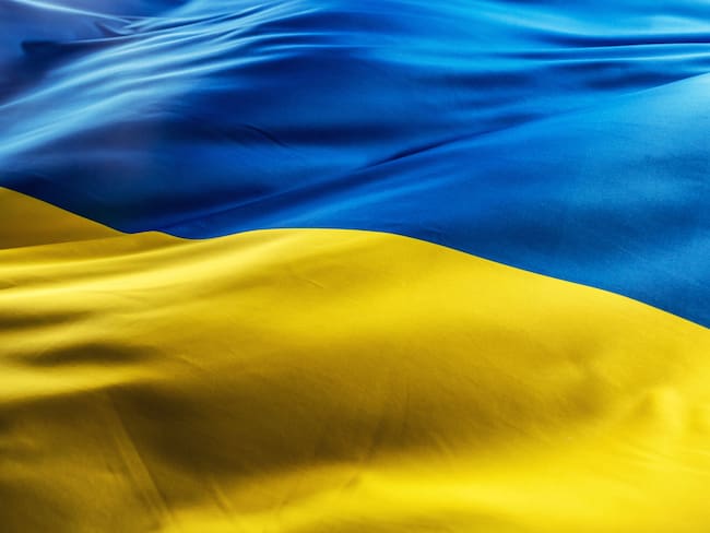 Bandera Ucrania. Foto: Getty Images.