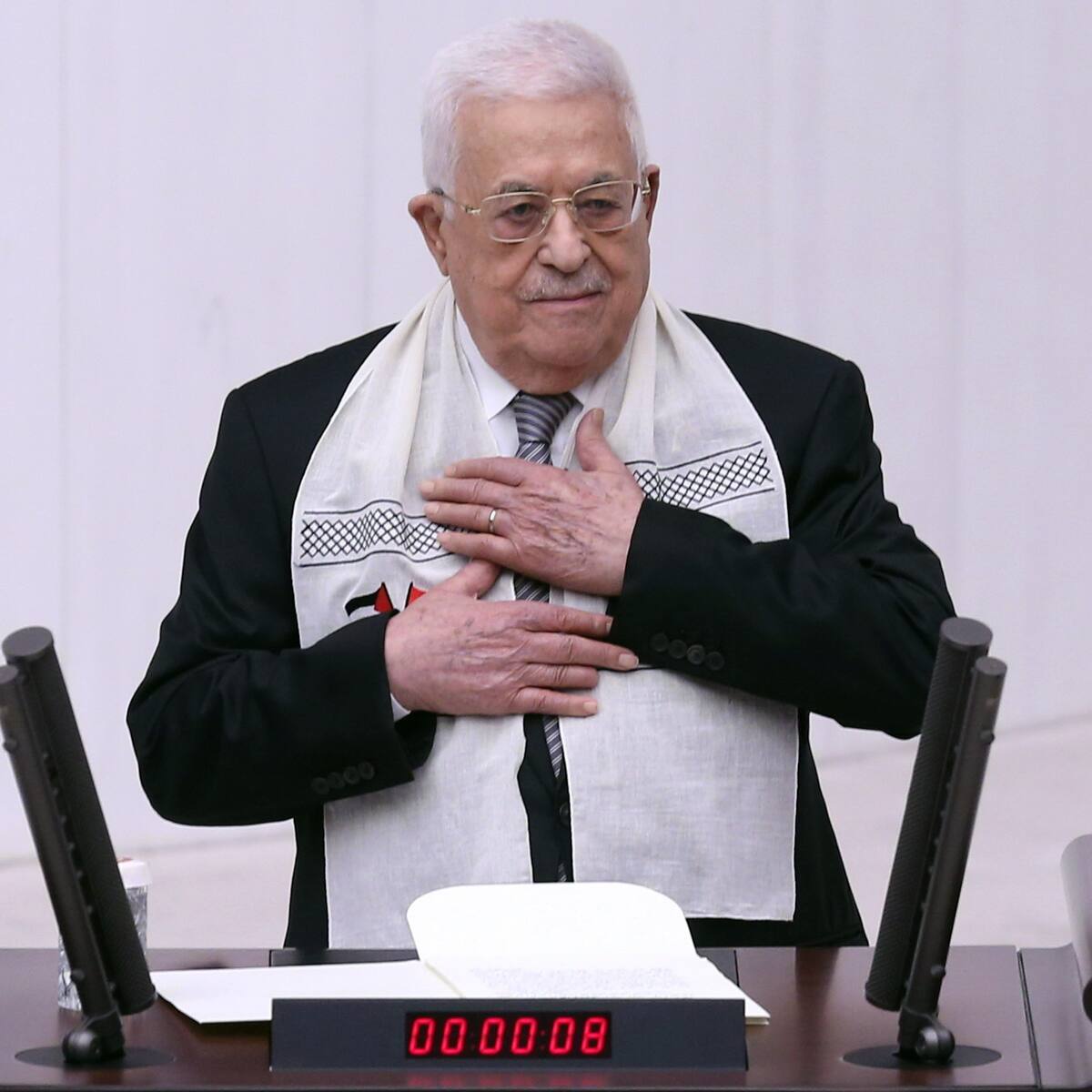 Presidente Mahmud Abás anunció la creación de un puesto de vicepresidente palestino