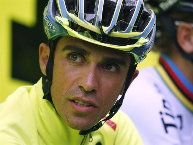 El ciclista español Alberto Contador, del equipo Tinkoff. Foto: Agencia EFE