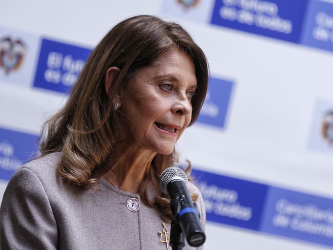 Canciller Marta Lucía Ramírez continuó con su agenda tras su caída