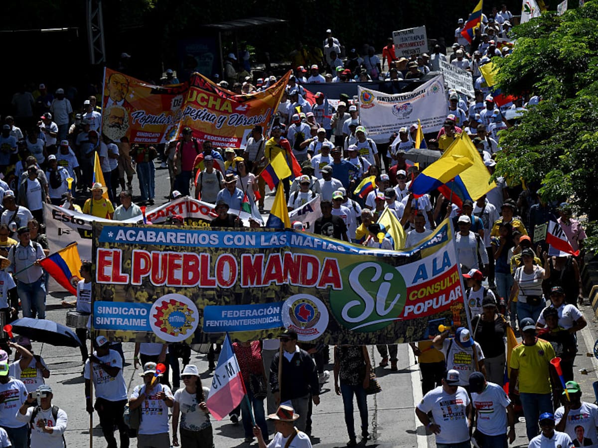 Paro nacional de 48 horas en Colombia: ciudades que participan, razones y día de marchas