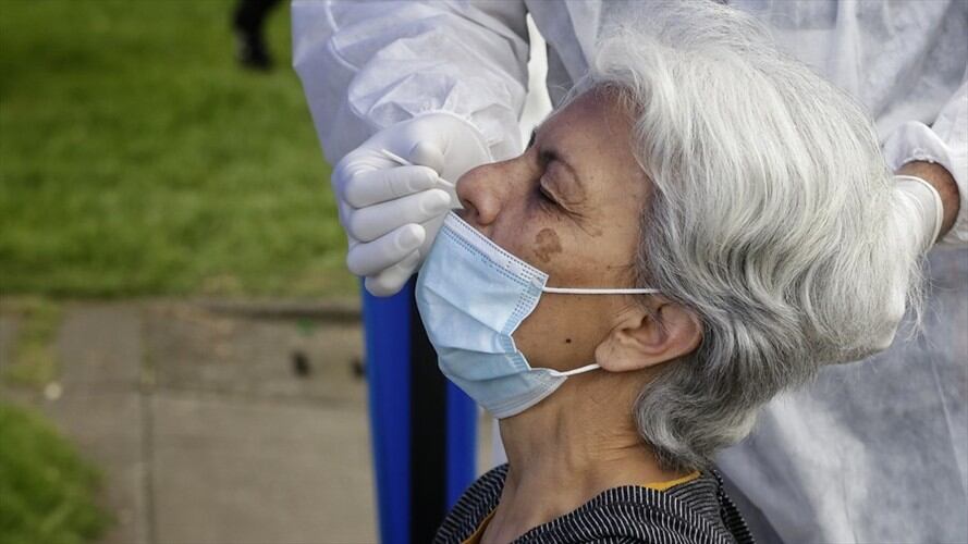 Casos de COVID-19 en Colombia. Foto: Colprensa