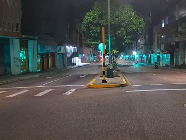 Toque de queda Santander . Foto: