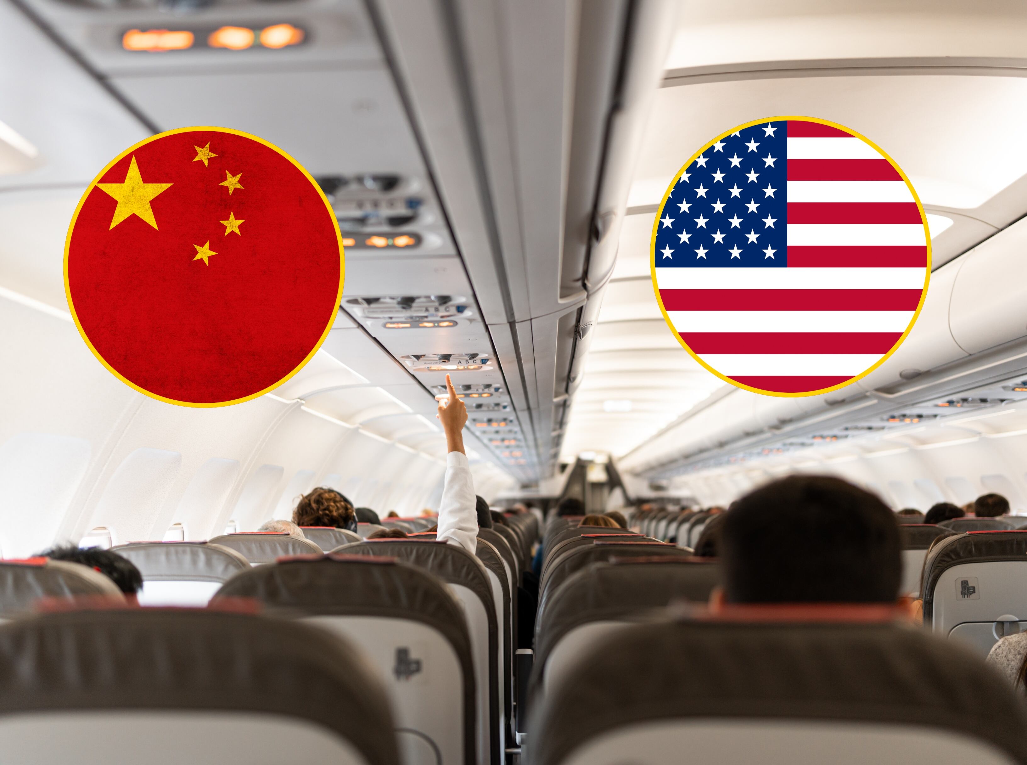 Pasajeros en avión. Imagen de referencia Getty Images