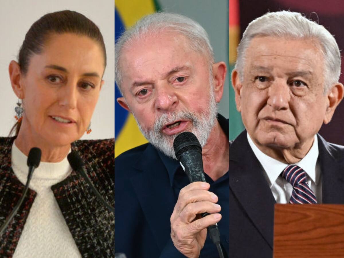 Lula da Silva viajó a México para reunirse con López Obrador y Claudia Sheinbaum