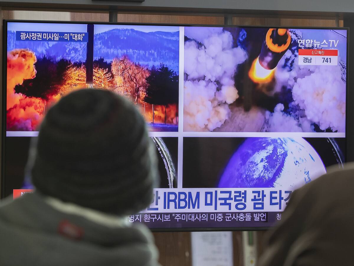 Corea del Norte lanzó su misil de mayor alcance desde 2017