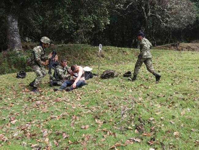 Capturado alias Oso Panda. Foto: