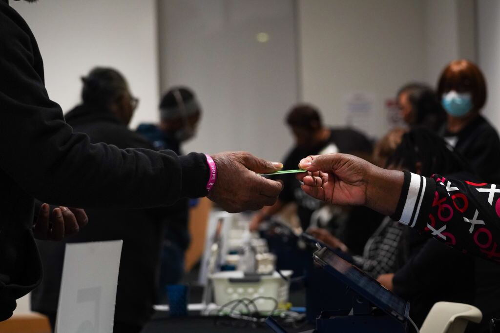 Iniciaron las votaciones en Georgia. I Foto: Megan Varner/Getty Images.
