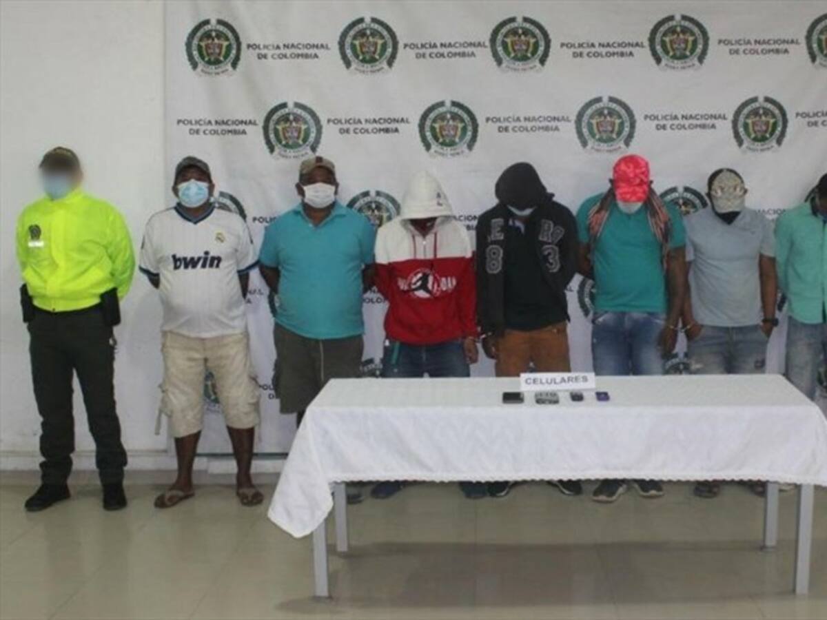 Capturan a ocho presuntos integrantes del Clan del Golfo en Córdoba