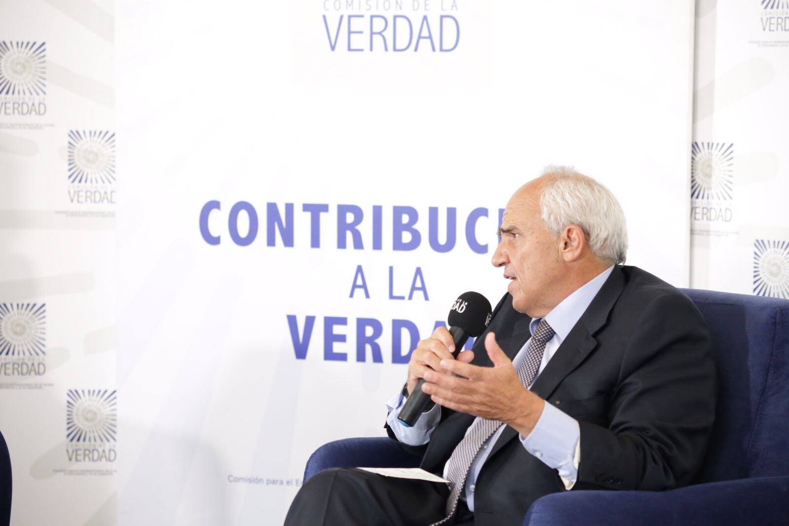 El expresidente Ernesto Samper Pizano realizó su última intervención ante la Comisión de la Verdad