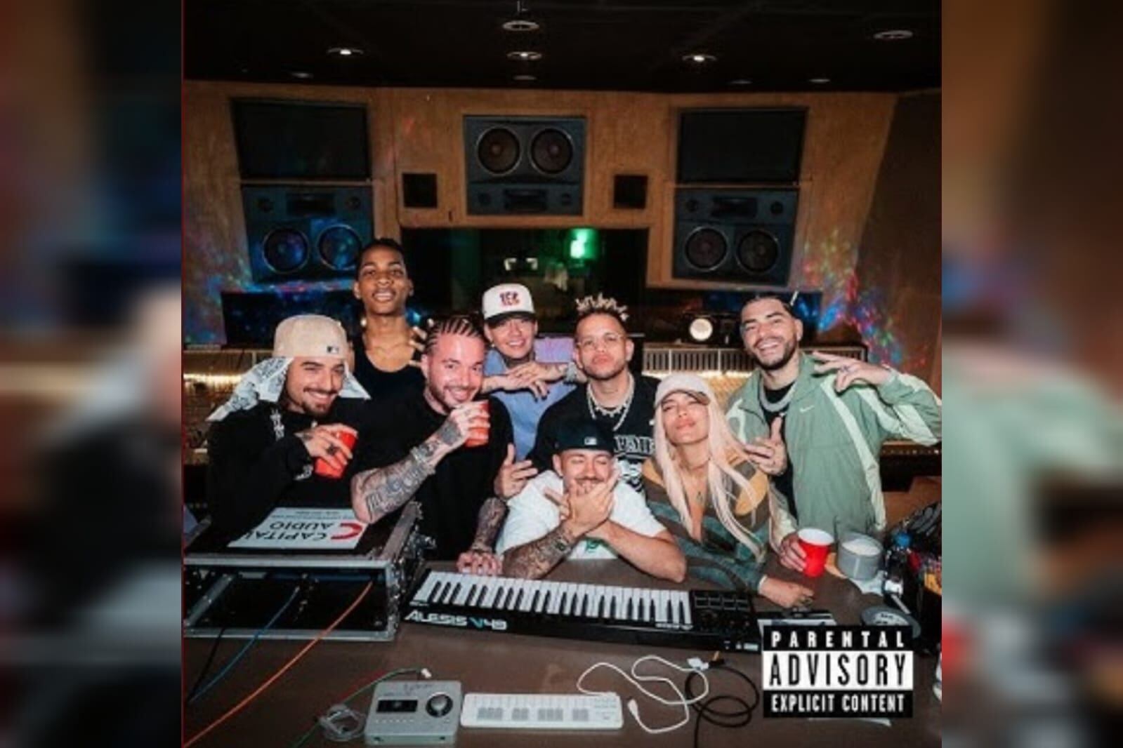 Cantantes de la canción +57. Foto: YouTube