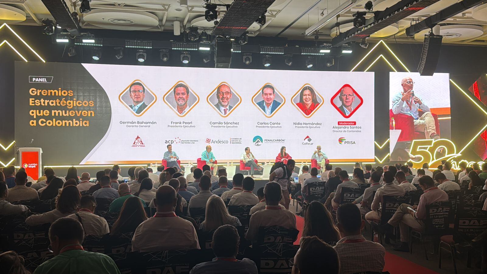 Congreso Colfecar. Foto: W Radio.