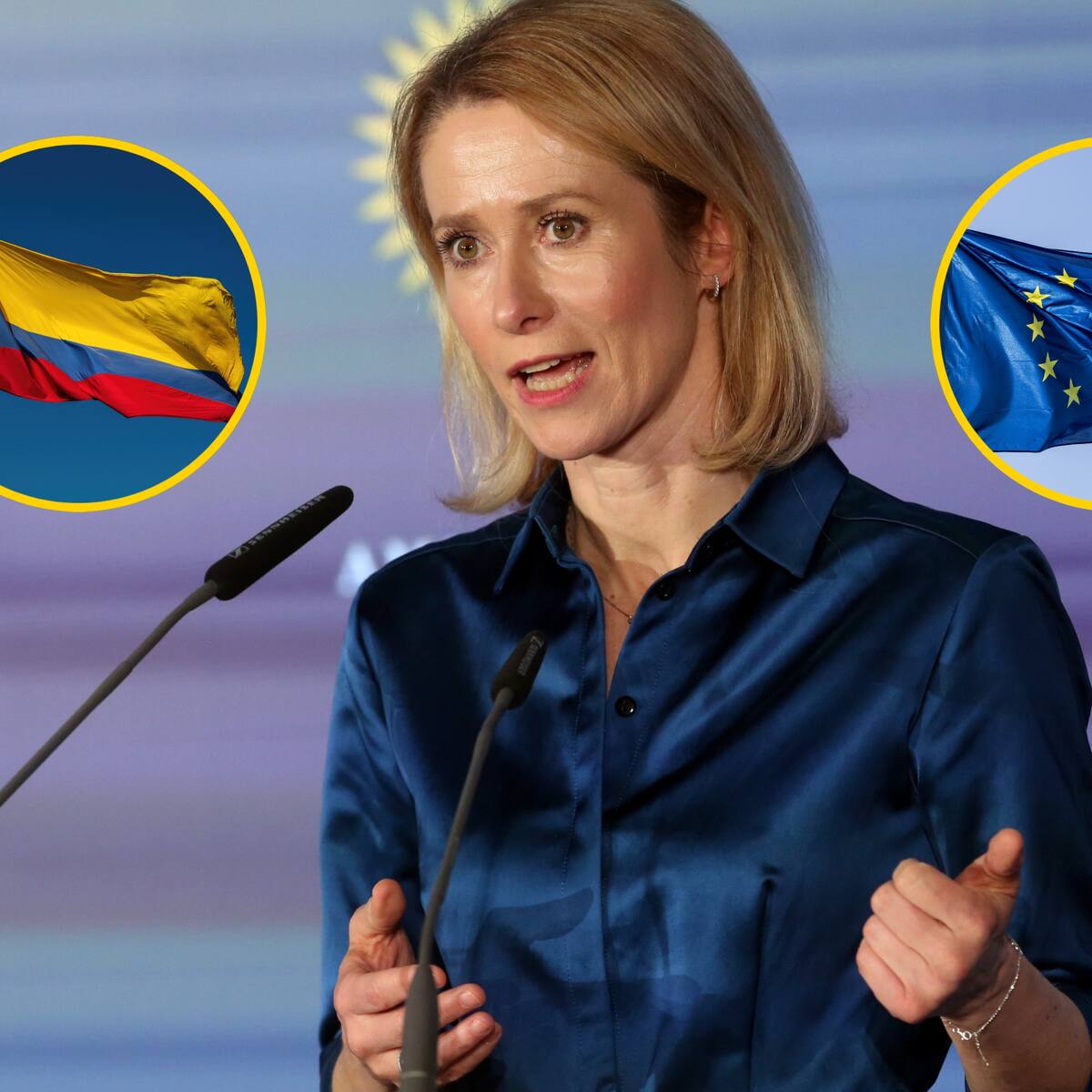 UE precisa de una “Colombia fuerte”, dice jefa de la diplomacia europea Kaja Kallas