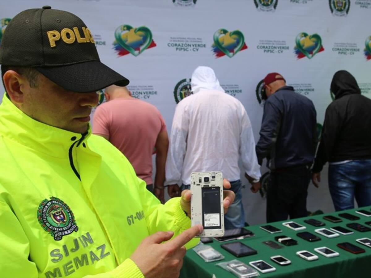 Cae banda delincuencial dedicada al hurto y comercialización de celulares en Manizales
