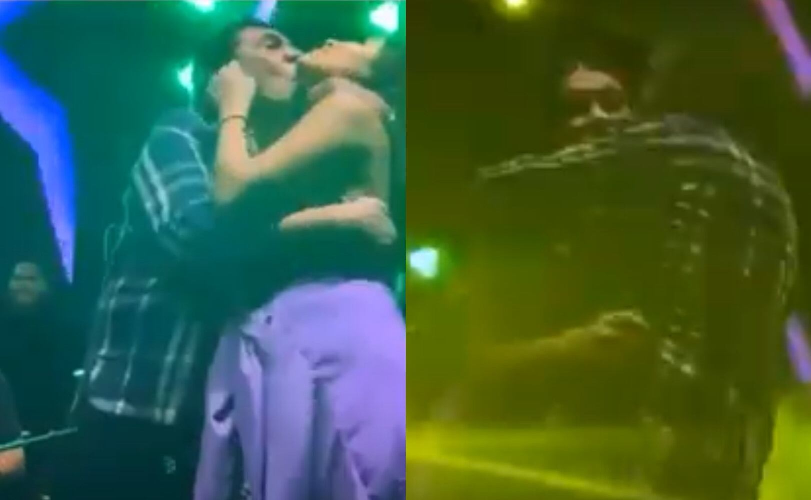 Poncho Zuleta acosó a la cantante Karen Lizarazo / FOTO: Captura de video