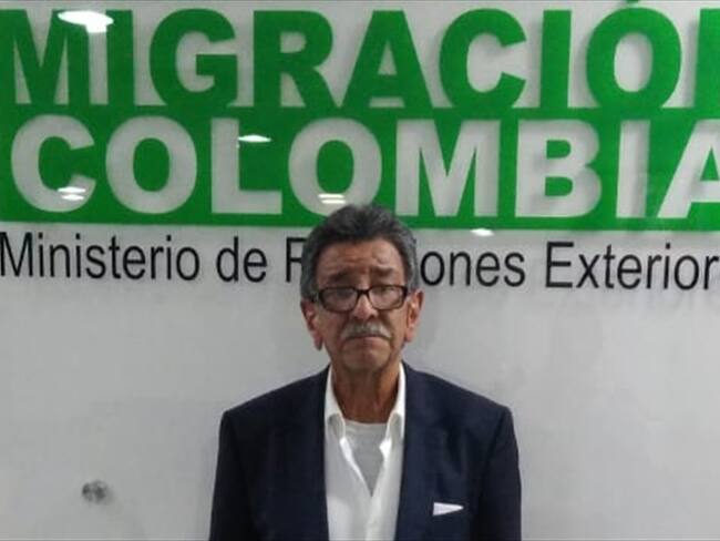 Alias Papa Grande fue deportado desde Estados Unidos. Foto: Migración Colombia