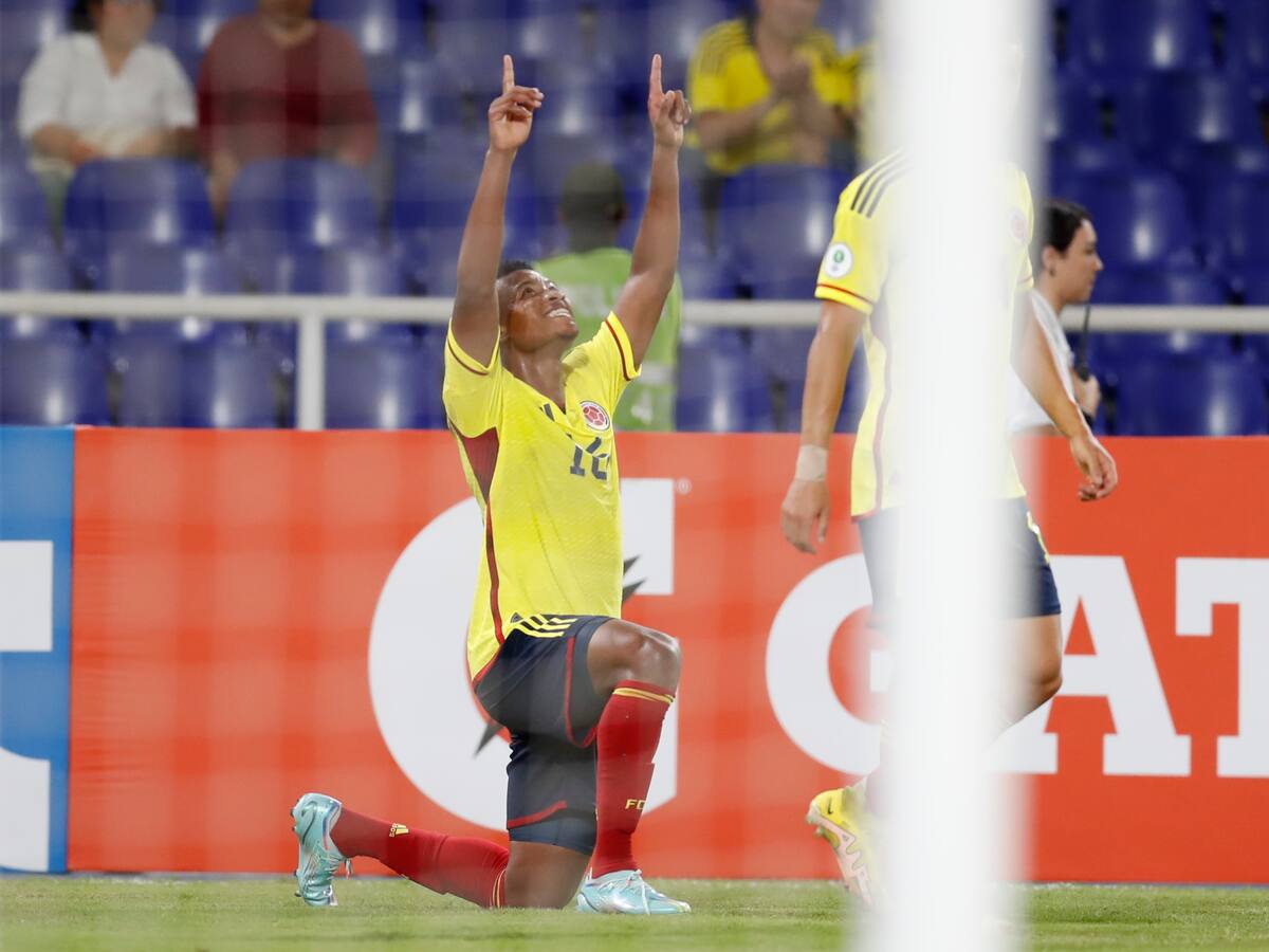 Selección Colombia ‘hizo la tarea’ y venció 2-1 a Perú en el Sudamericano Sub-20