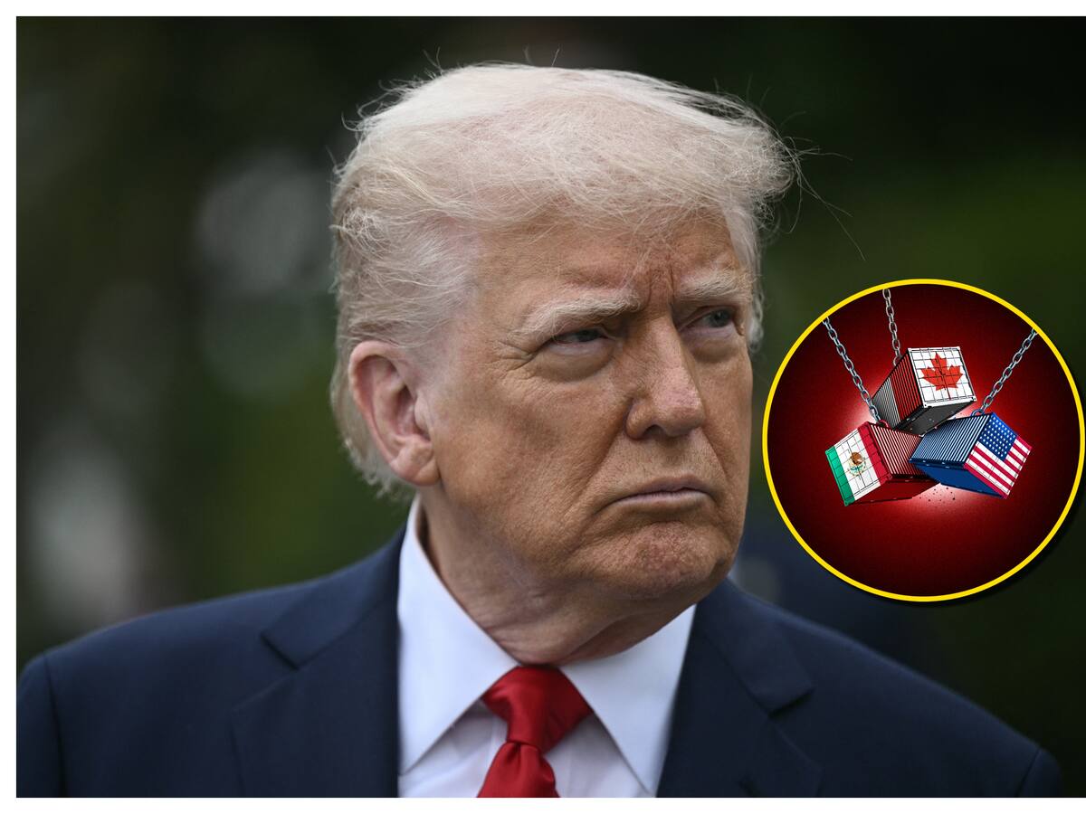 Trump afirmó que México y Canadá no respetan el T-MEC y que pronto se “renegociará”