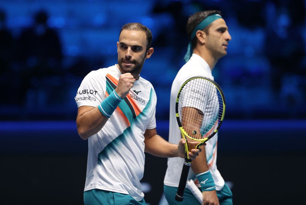 Juan Sebastián Cabal y Robert Farah lograron, tenistas colombianos (Photo by Julian Finney/Getty Images)