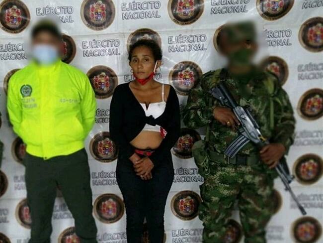 Capturan a presunta integrante del Clan del Golfo en Puerto Libertador