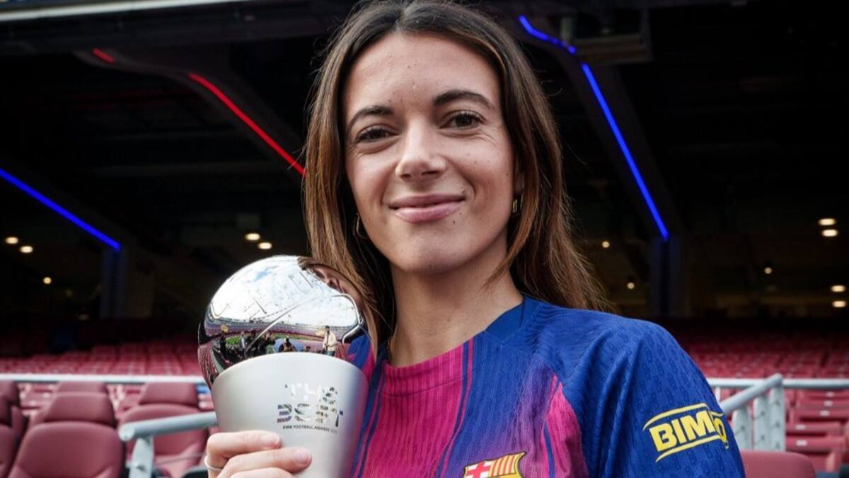 Aitana Bonmati se quedó con el premio The Best de la FIFA por tercer año consecutivo