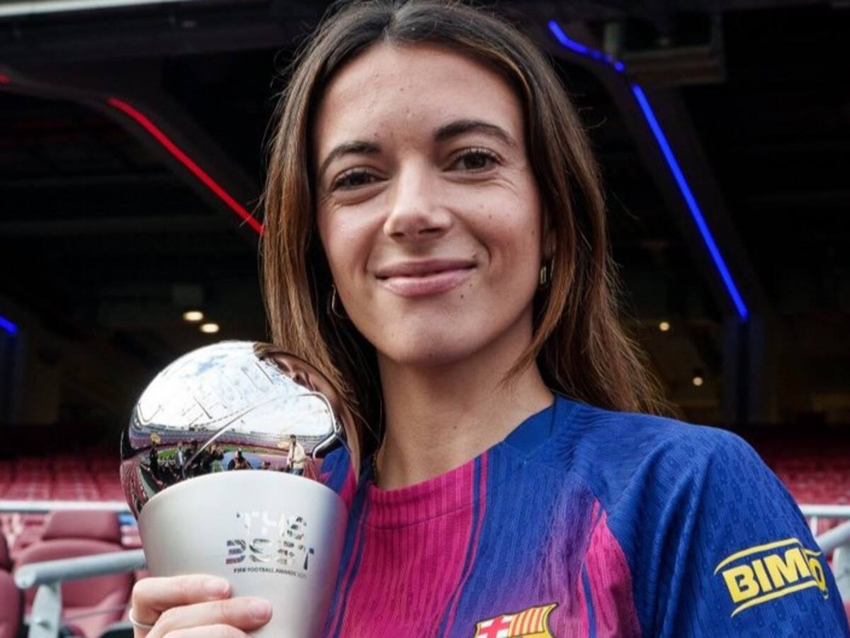 Aitana Bonmati se quedó con el premio The Best de la FIFA por tercer año consecutivo