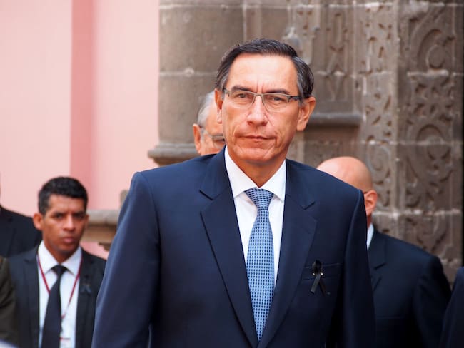 Expresidente de Perú, Martín Vizcarra. (Foto: Carlos Garcia Granthon/Fotoholica Press/LightRocket via Getty Images)