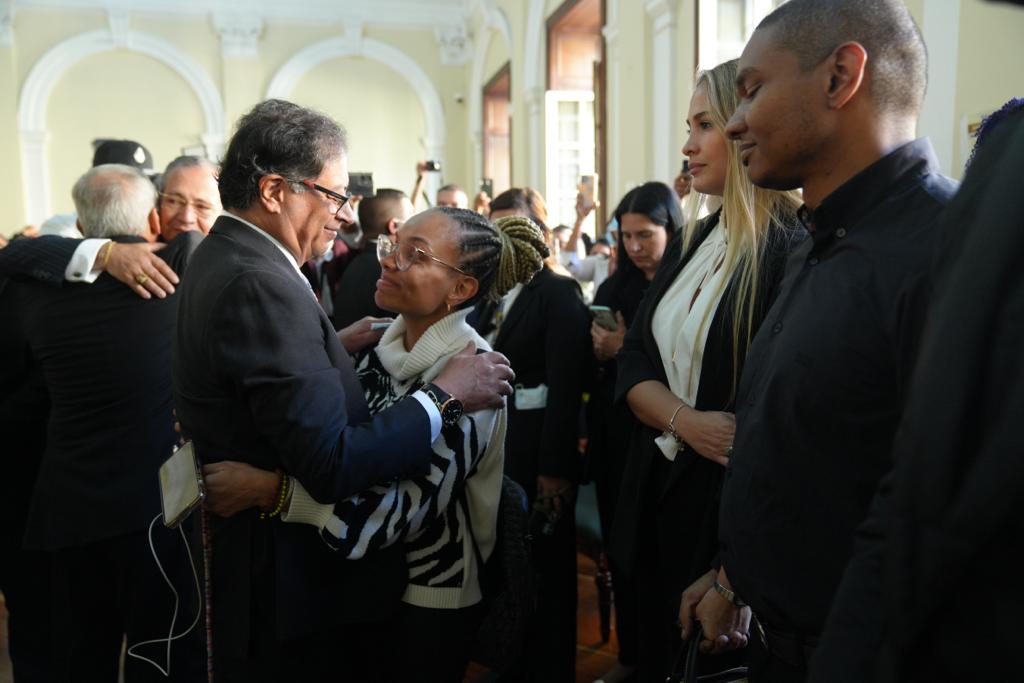 Presidente Petro en homenaje a Piedad Córdoba | Foto: Suministrada