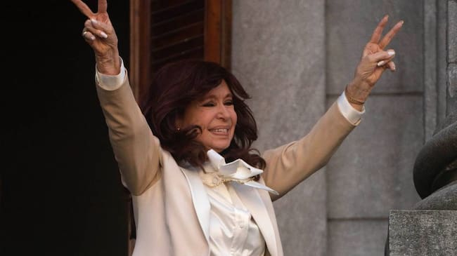 La vicepresidenta argentina Cristina Fernández de Kirchner. Foto: Getty