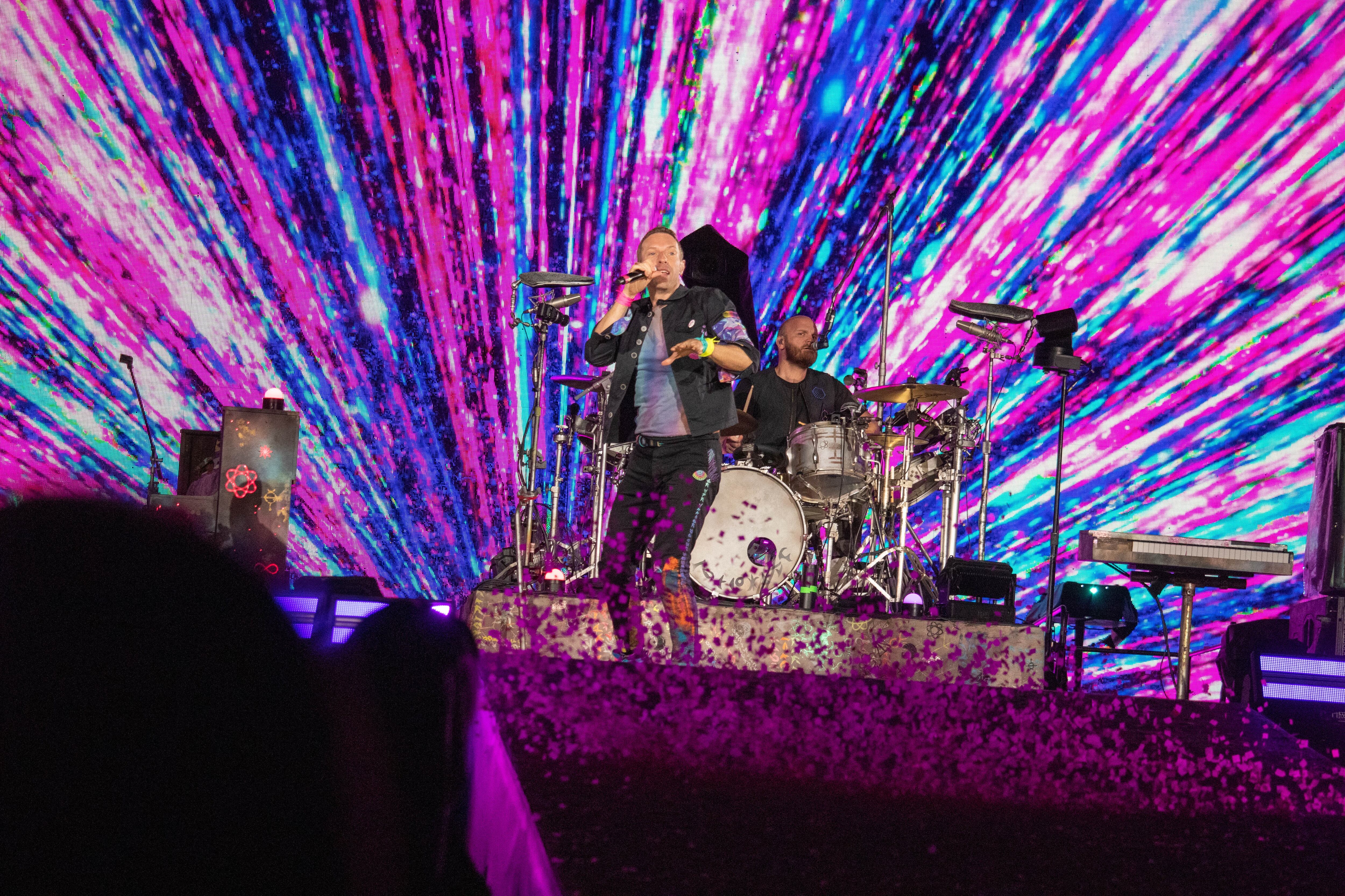 Coldplay en Bogotá. Foto: Prisa Media