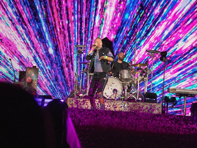Coldplay en Bogotá. Foto: Prisa Media