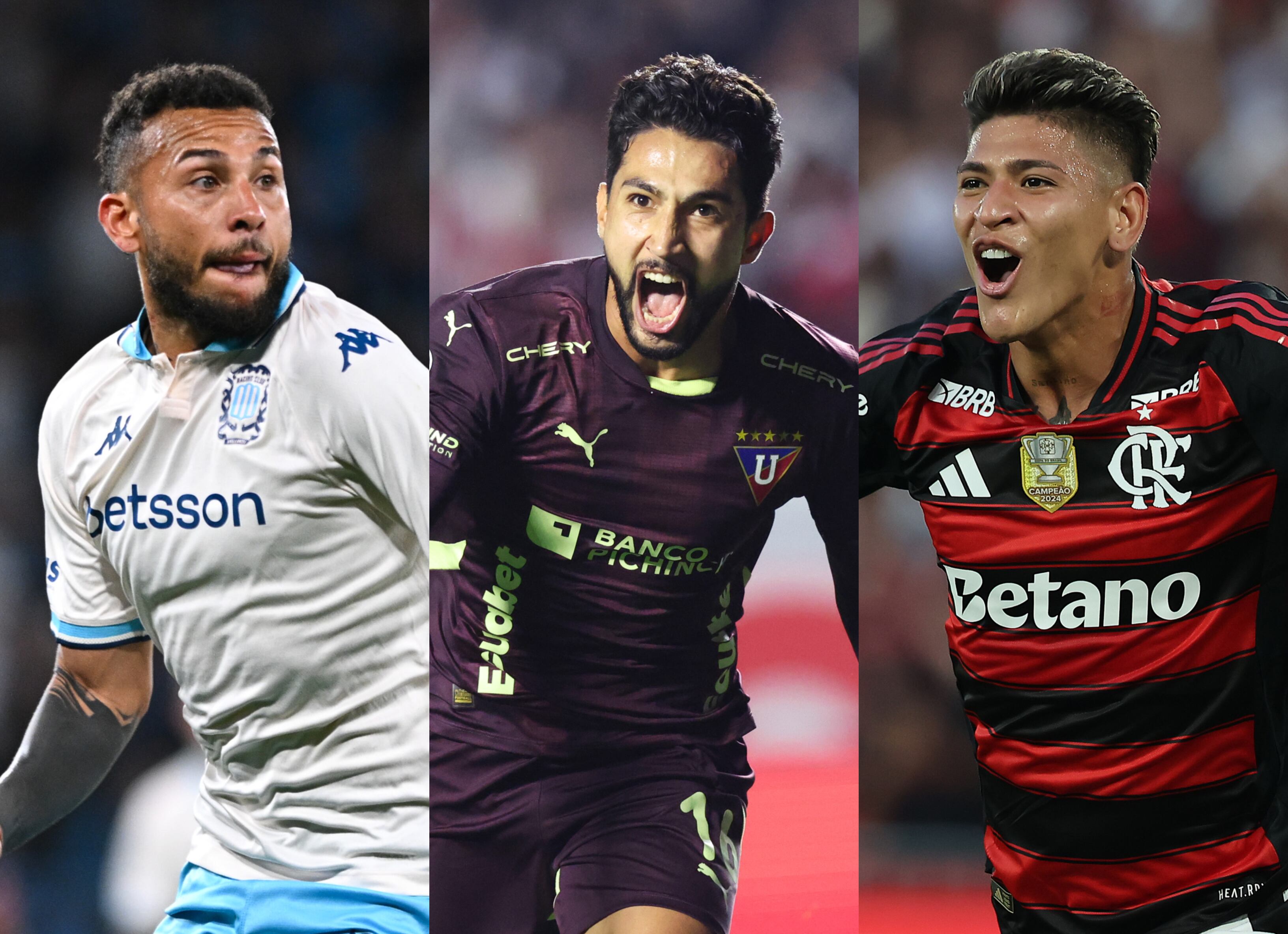 Duvan Vergara, Jeisson Medina y Jorge Carrascal | Fotos: GettyImages