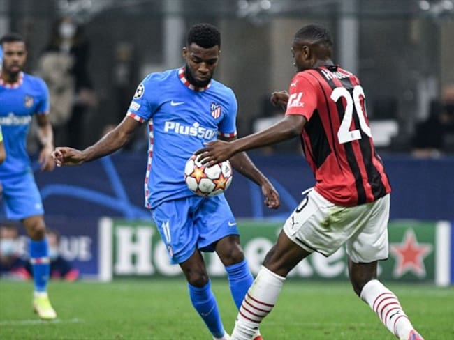 La prensa deportiva italiana tiene titulares como "robo" y "penalti inexistente" para comentar el triunfo 2-1 del Atlético Madrid en el campo del Milan en la Liga de Campeones. Foto: Piero Cruciatti/Anadolu Agency via Getty Images