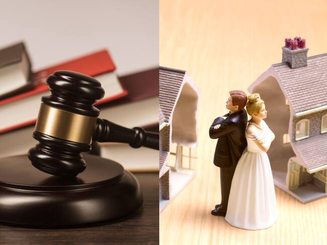 Ley y divorcio, imágenes de referencia | Fotos: GettyImages