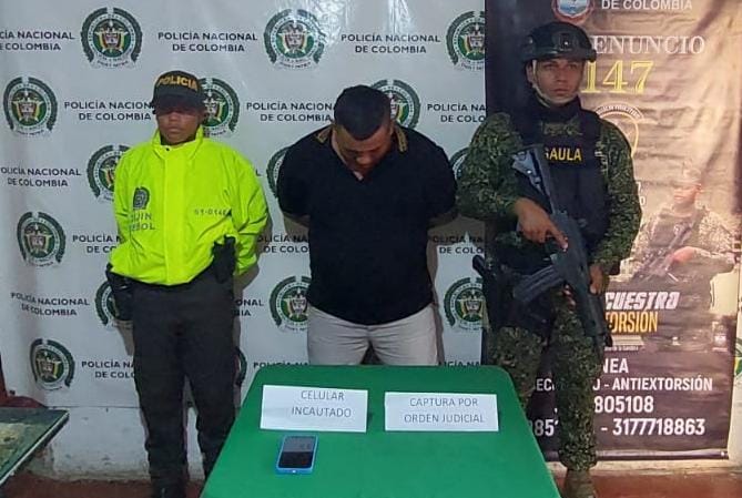 Cayó alias 'Eliezer', señalado cabecilla financiero del Clan del Golfo en Bolívar | Foto: Policía Bolívar